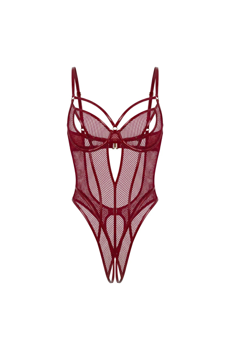 Vesper Crotchless Bodysuit