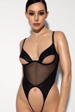 Blake Crotchless Bodysuit - MARIEMUR